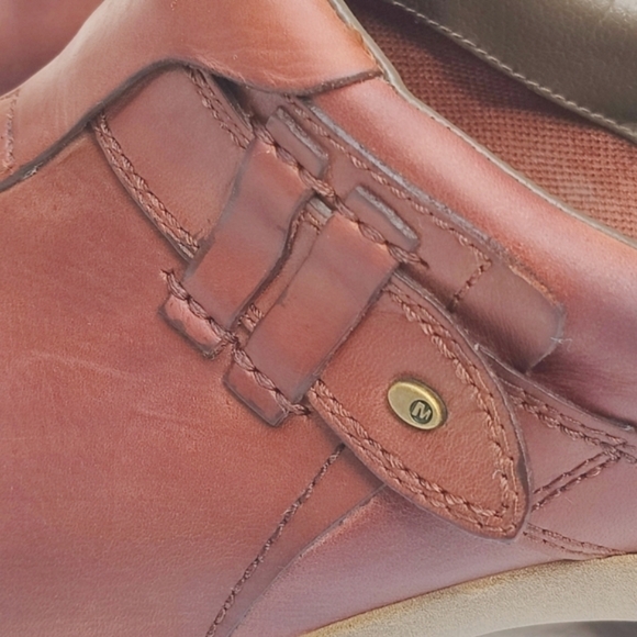 Merrell Mules Luxe Plunge clog leather Women's size 9.5 shoes Bohemian, Prairie - Picture 8 of 10